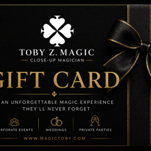 Magic Gift Card Perth - Toby Z Magic