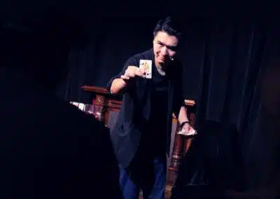 Perth magician Toby Z. performing in Fringe World Festival