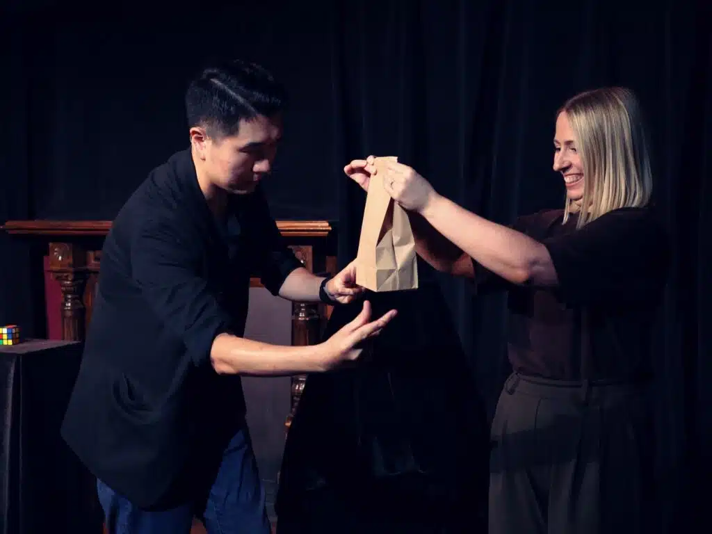 Professional Parlour magician performing live show