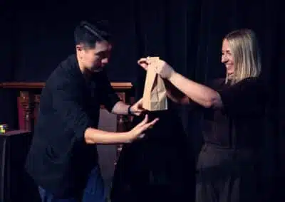 Professional Parlour magician performing live show