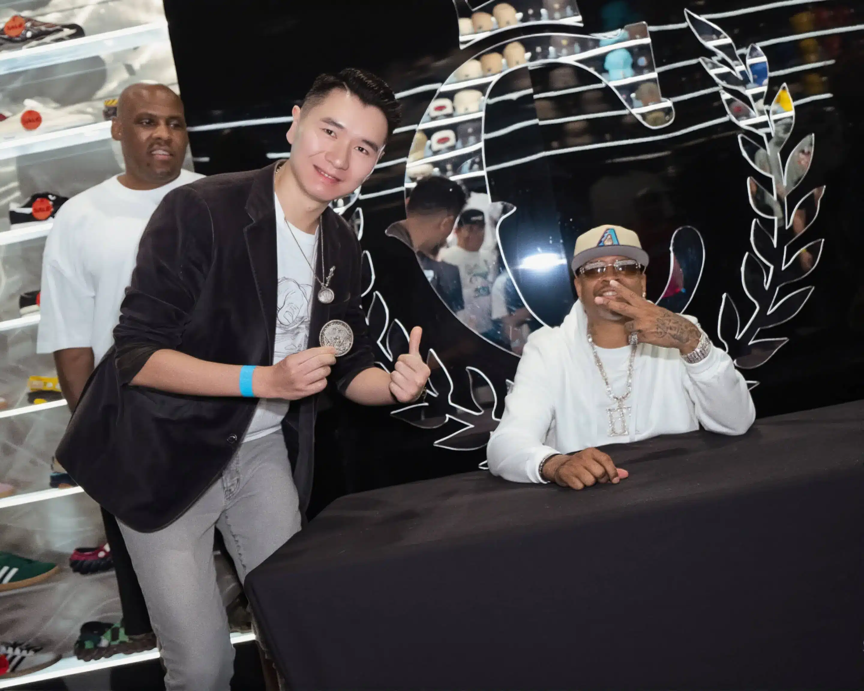 Toby Z. performing Close-up magic