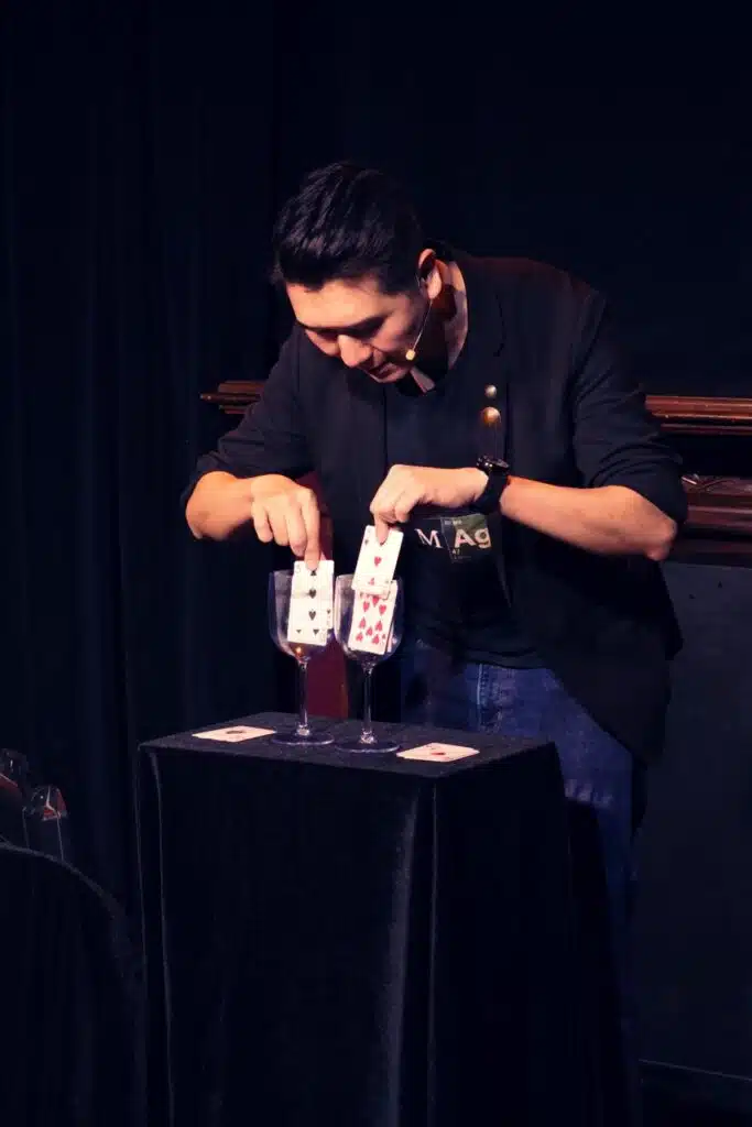 Perth Fringe World parlour magic show by Toby Z.