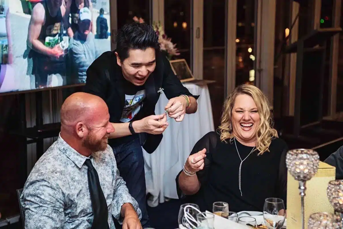 Perth corporate magician Toby Z.